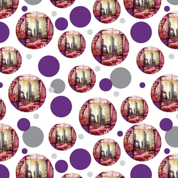 New York City Big Apple Art Collage Premium Gift Wrap Wrapping Paper Roll