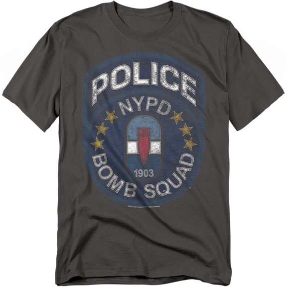 New York City T-Shirt Bomb Squad Unisex Graphic Tee For Men & Women