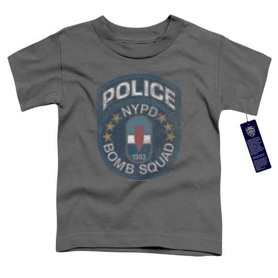 New York City - Bomb Squad - Toddler Short Sleeve Shirt - 2T