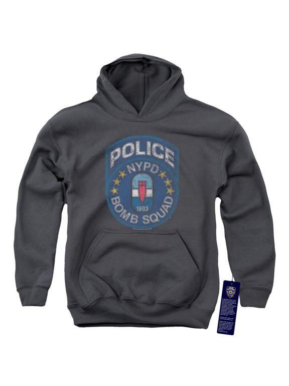 New York City - Bomb Squad - Youth Hooded Sweatshirt - X-Large