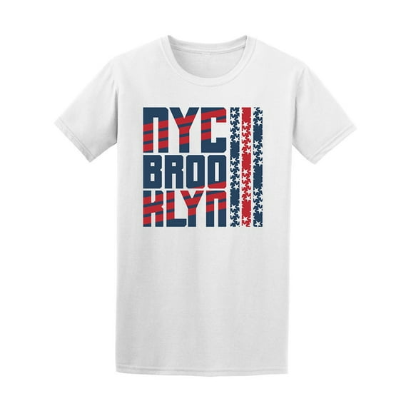 New York City Brooklyn American T-Shirt Men -Image by Shutterstock, Male Small