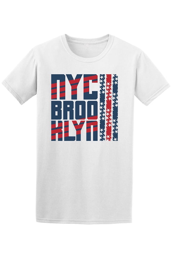 New York City Brooklyn American T-Shirt Men -Image by Shutterstock, Male Small