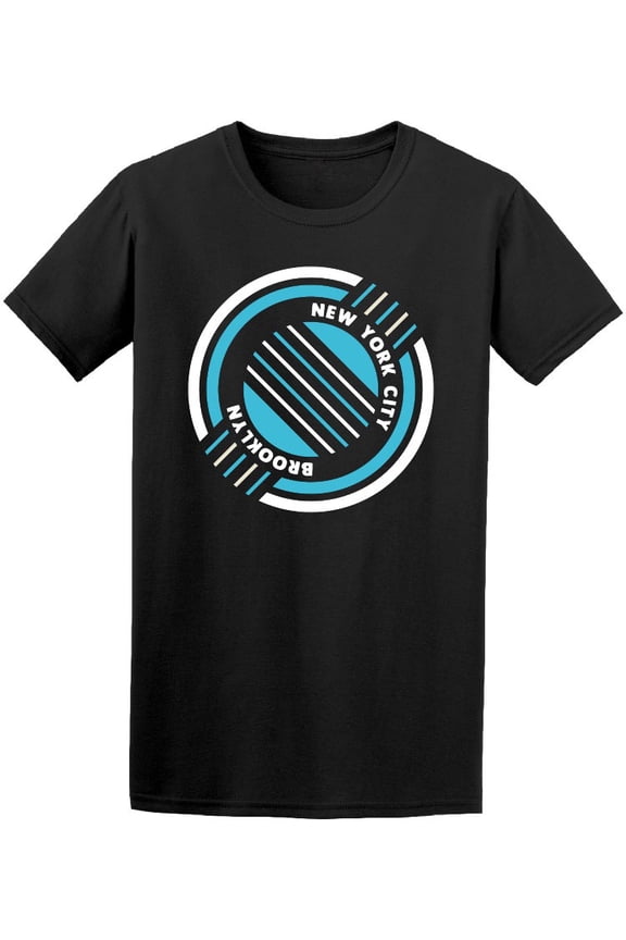 New York City Brooklyn Design Graphic T-Shirt Men -Image by Shutterstock, Male Medium