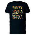 thumbnail image 1 of New York City Brooklyn Yellows T-Shirt Men -Image by Shutterstock, Male 3X-Large, 1 of 4