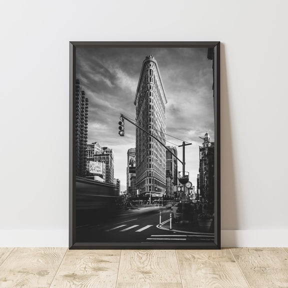 New York City Building NYC Urban Street Photography Manhattan Architecture Cityscape Art, Stretched Canvas