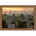 thumbnail image 1 of New York City Calvary Cemetery 40x28 Large Gold Ornate Wood Framed Canvas Art, 1 of 2