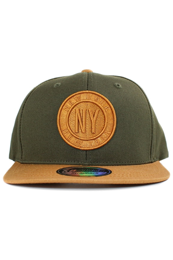 New York City Circle City Embroidered Snapback Adjustable Baseball Cap Mens Womens
