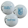 thumbnail image 1 of New York City College of Technology Yellow Jackets Logo Edition Officially Licensed NCAA Taylormade Distance+ Golf Balls 12-Pack (Dozen), 1 of 7