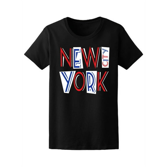 New York City Cool Tipography T-Shirt Men -Image by Shutterstock, Male Large