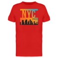 thumbnail image 1 of New York City Degraded Skyline Tee Men's -Image by Shutterstock, 1 of 2