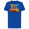thumbnail image 1 of New York City Degraded Skyline Tee Men's -Image by Shutterstock, 1 of 2