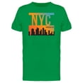 thumbnail image 1 of New York City Degraded Skyline Tee Men's -Image by Shutterstock, 1 of 2