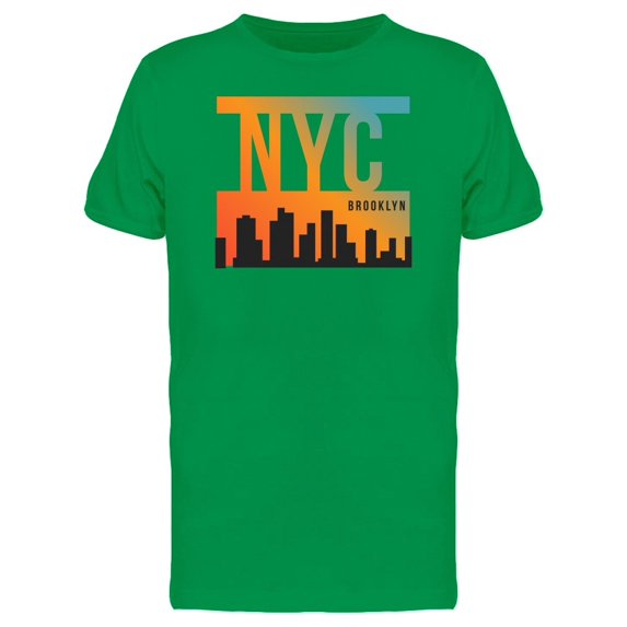 New York City Degraded Skyline Tee Men's -Image by Shutterstock