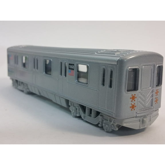 New York City Diecast Subway Pullback Toy 7 Inches Long