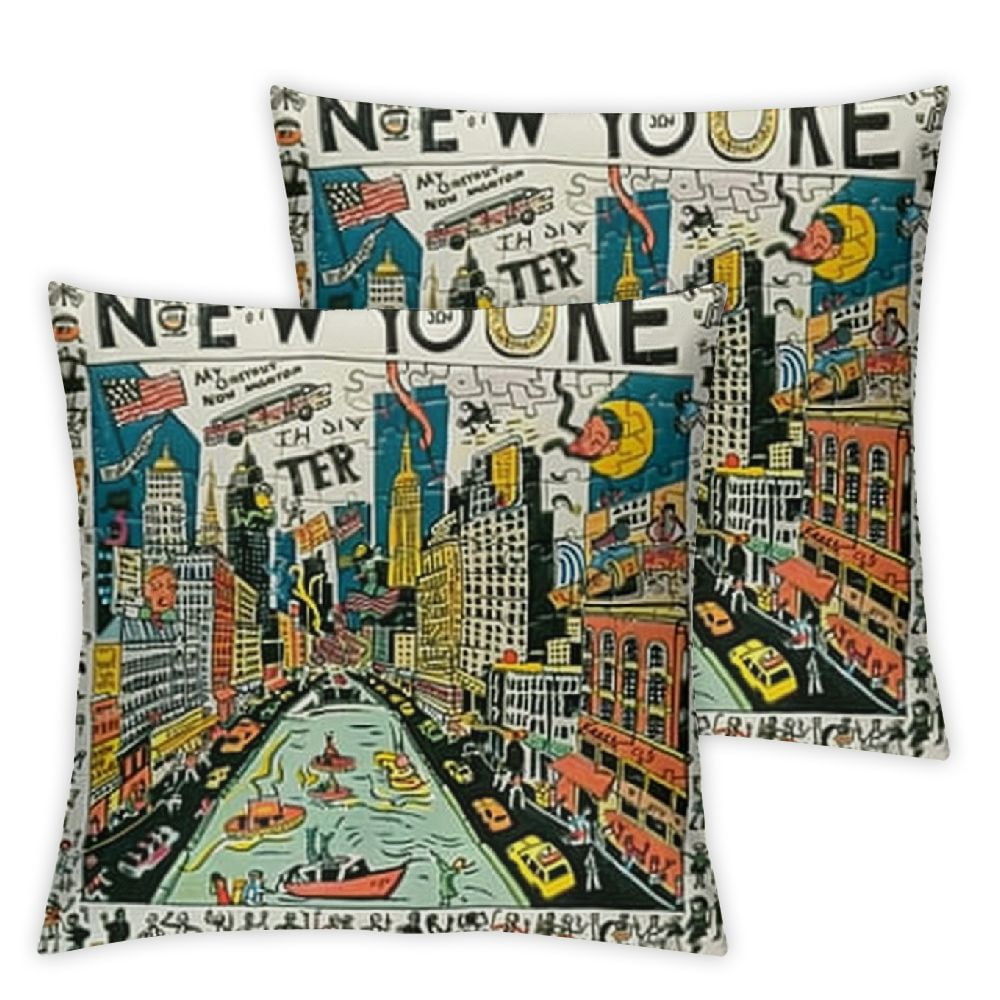 New York City Dish & Hand Towel Great for Kitchen, Bar, & Bathroom