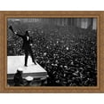 thumbnail image 1 of New York City - Douglas Fairbanks - 1918 34x28 Large Gold Ornate Wood Framed Canvas Art, 1 of 2