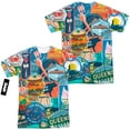 thumbnail image 1 of New York City - Eating Nyc (Front/Back Print) - Short Sleeve Shirt - XXX-Large, 1 of 2