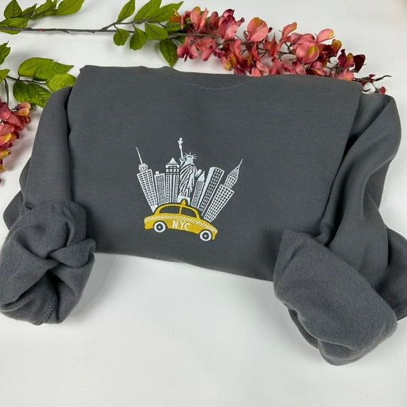 New York City Embroidered Sweatshirt