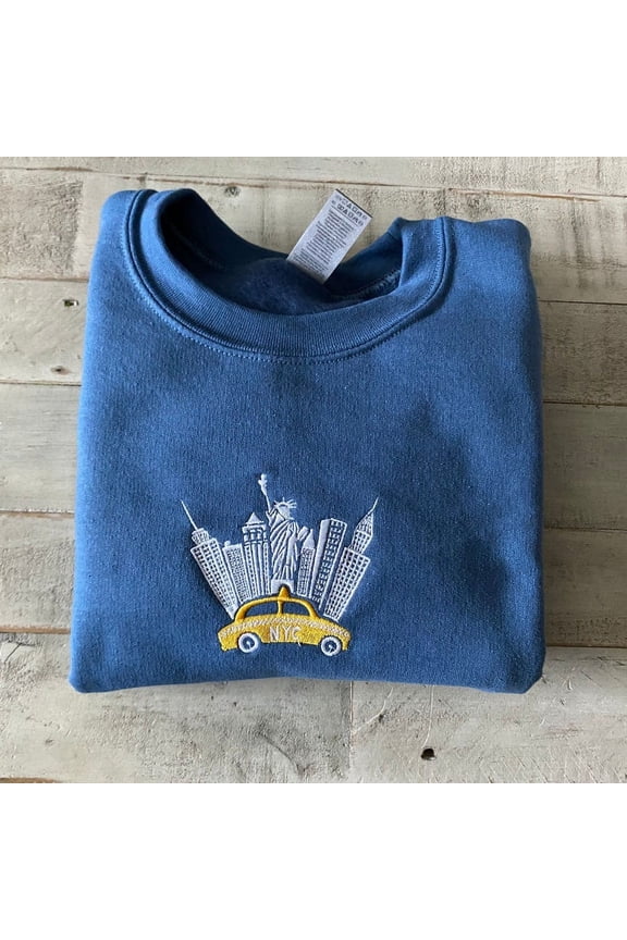 New York City Embroidered Sweatshirt