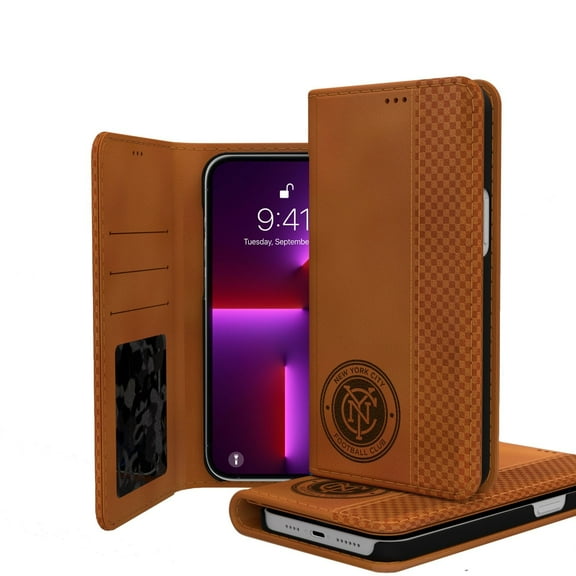 New York City FC iPhone Folio Burn Case
