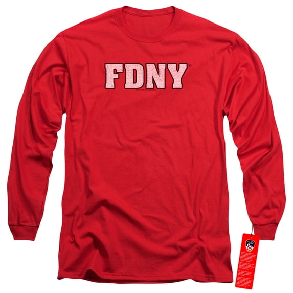 New York City - Fdny - Long Sleeve Shirt - Small