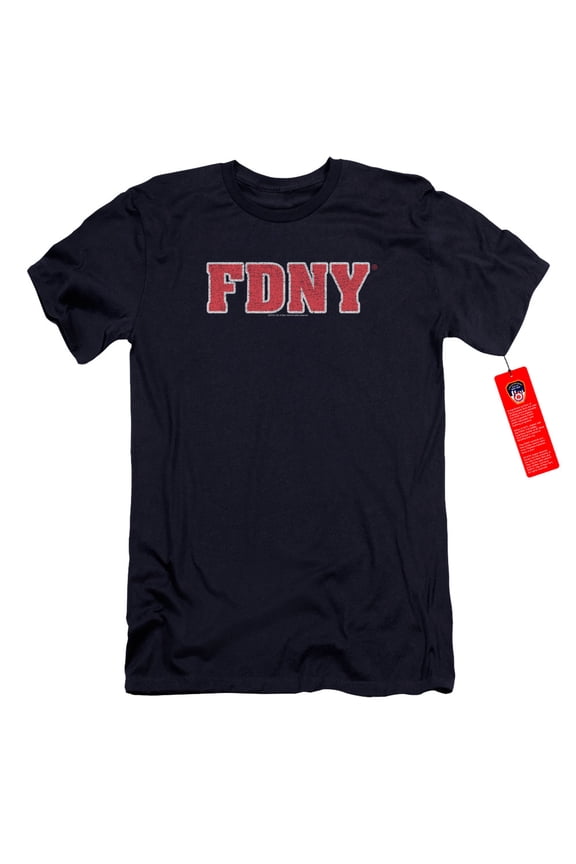 New York City - Fdny - Premium Slim Fit Short Sleeve Shirt - Large