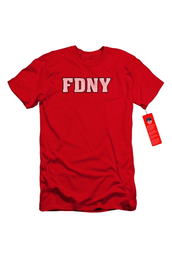 New York City - Fdny - Premium Slim Fit Short Sleeve Shirt - X-Large