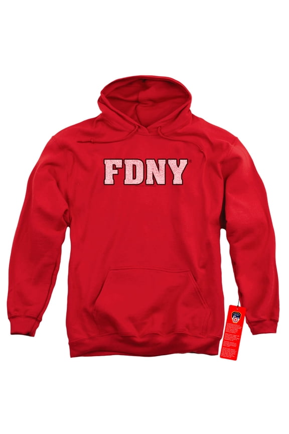 New York City - Fdny - Pull-Over Hoodie - Medium