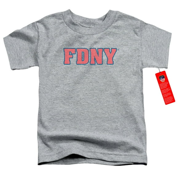 New York City - Fdny - Toddler Short Sleeve Shirt - 3T