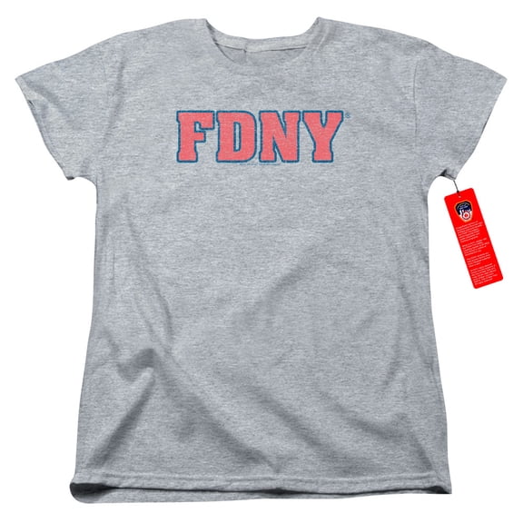 New York City - Fdny - Women's Short Sleeve Shirt - X-Large