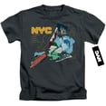 thumbnail image 1 of New York City Five Boroughs Youth 18/1 T-Shirt Charcoal, 1 of 1