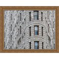 thumbnail image 1 of New York City Flatiron Building 36x28 Large Gold Ornate Wood Framed Canvas Art, 1 of 2