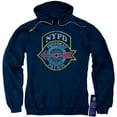 thumbnail image 1 of New York City Highway Patrol Adult Pullover Hoodie Sweatshirt Navy, 1 of 1