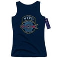 thumbnail image 1 of New York City Highway Patrol Junior Women's Tank Top Navy, 1 of 1