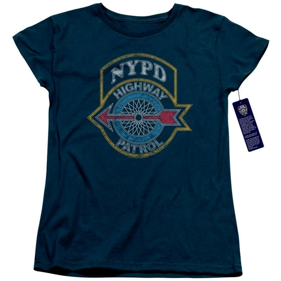 New York City - Highway Patrol - Women's Short Sleeve Shirt - X-Large