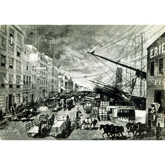 New York City History (36 x 24)