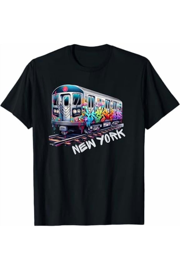 New York City Iconic Skyline T-Shirt Big Apple State NYC Classic Gift Shirt Women Men Graphic Tees