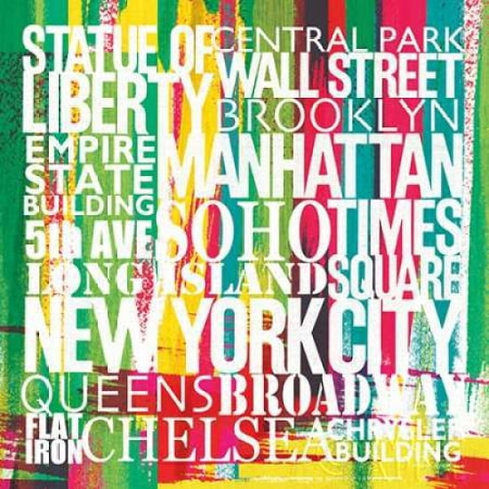 New York City Life Patterns VII Canvas Art - Michael Mullan (24 x 24)