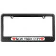 thumbnail image 1 of New York City Love with Hearts License Plate Frame, 1 of 1