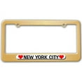 thumbnail image 1 of New York City Love with Hearts License Plate Frame, 1 of 1