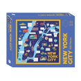 thumbnail image 1 of New York City Map : 500-Piece Jigsaw Puzzle (Jigsaw), 1 of 1