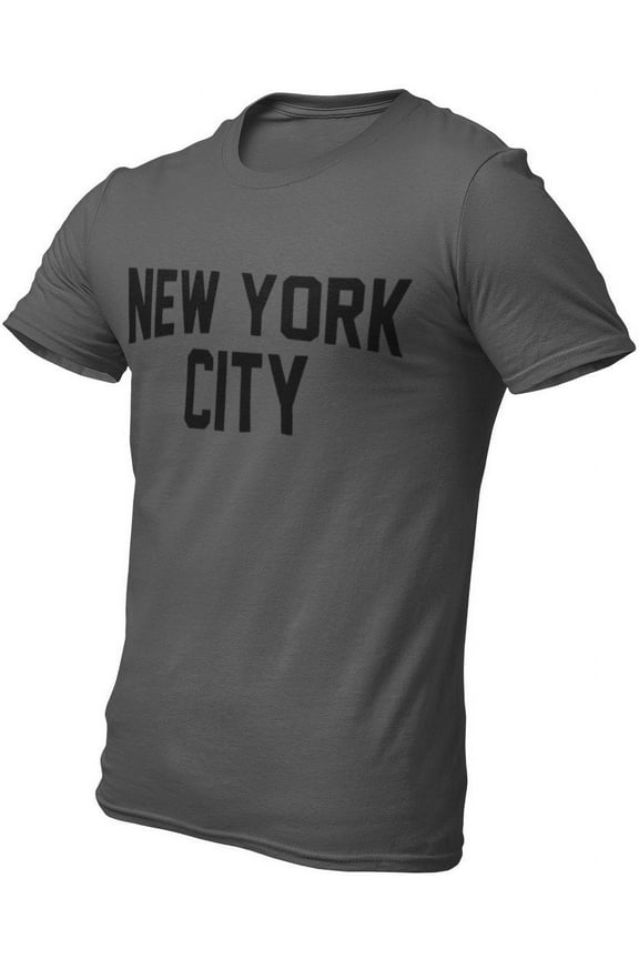 New York City Men's T-Shirt Charcoal-Black, 3XL