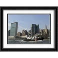thumbnail image 1 of New York City Midtown Skyline 2x Matted 36x28 Large Black Ornate Framed Art Print by The Cityscape Art Print Series, 1 of 2