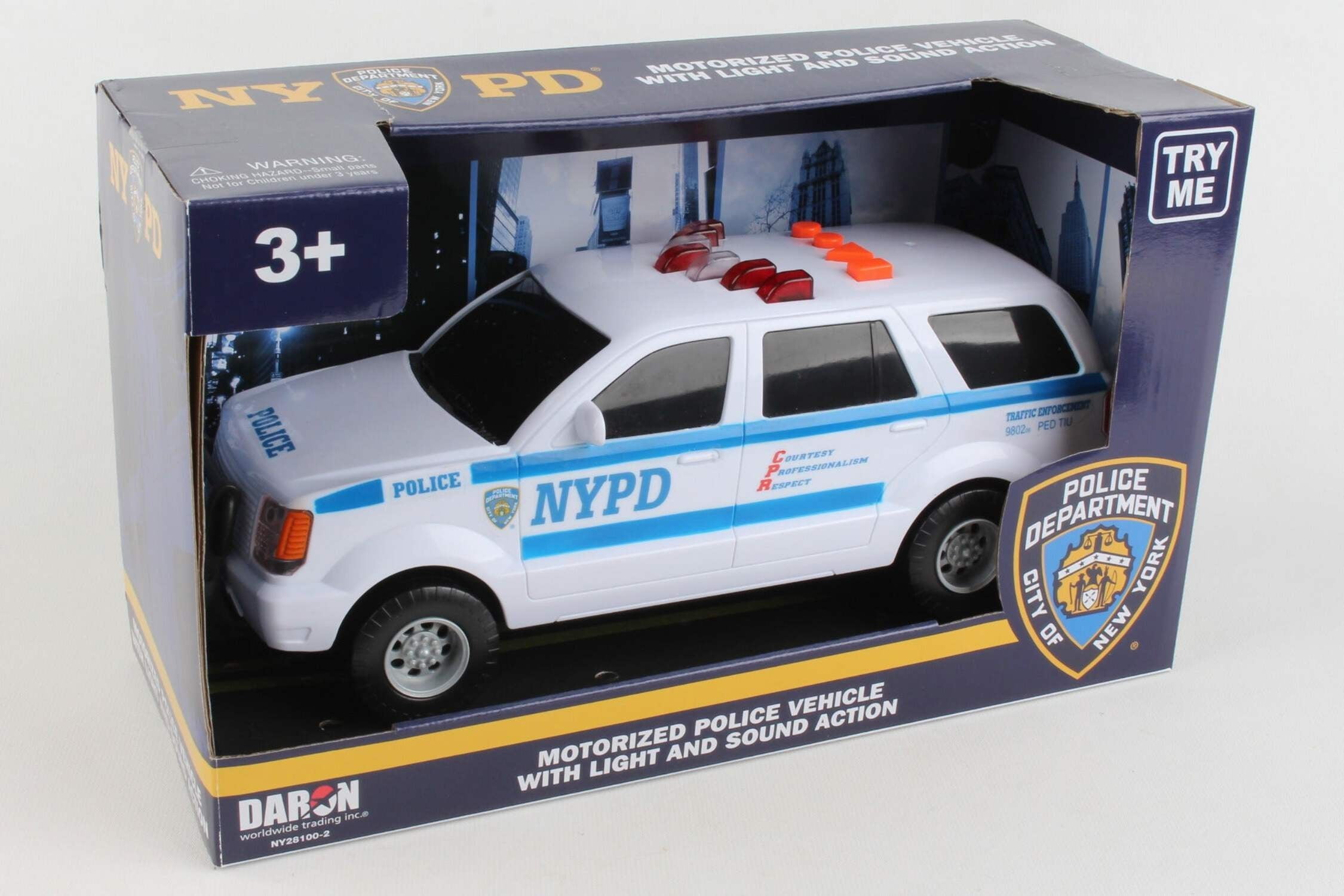 New York City Motorized Vehicles NY28100 Nypd Suv with Lights and Sounds