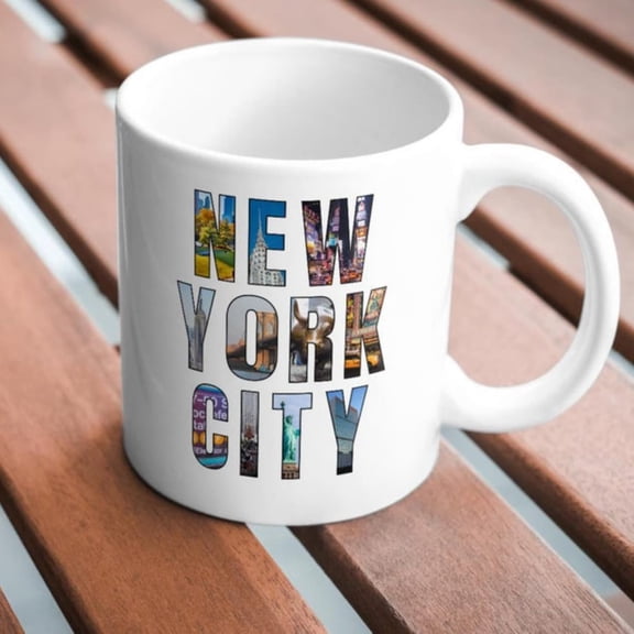 New York City Mug - Unique Skyline Design, Perfect Gift NYC Lovers, Coffee or Tea.jpg