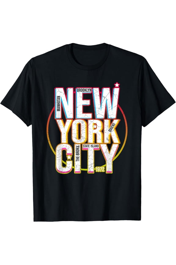 New York City NY Pride I Love New York Vintage Gift T-Shirt men and women can wear, black, white, gifts