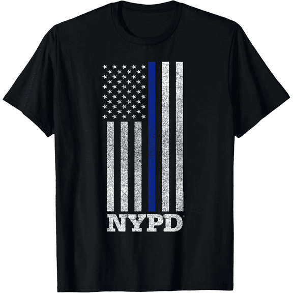 New York City NYPD Thin Blue Line T-Shirt