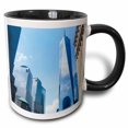 thumbnail image 1 of 3drose, New York City, New World Trade Center Building in Downtown Manhattan, 15oz Two-tone Black Mug, 1 of 6