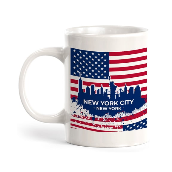 New York City, New York 11oz Plastic Coffee Mug | Office & Home | American Pride