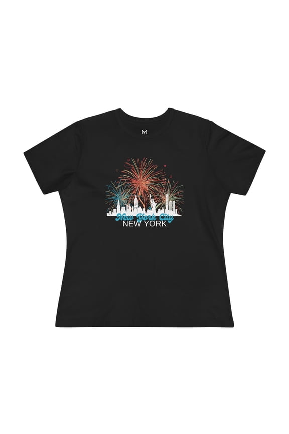 New York City New York Fireworks T-Shirt
